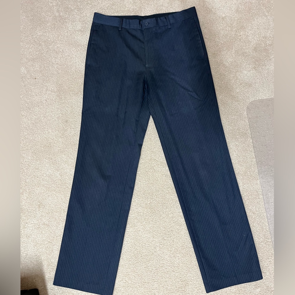 Van Heusen Black Pinstripe Pants